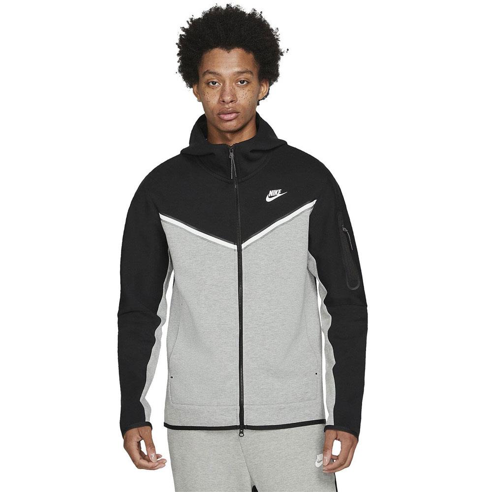 nike m nsw tch flc hoodie fz