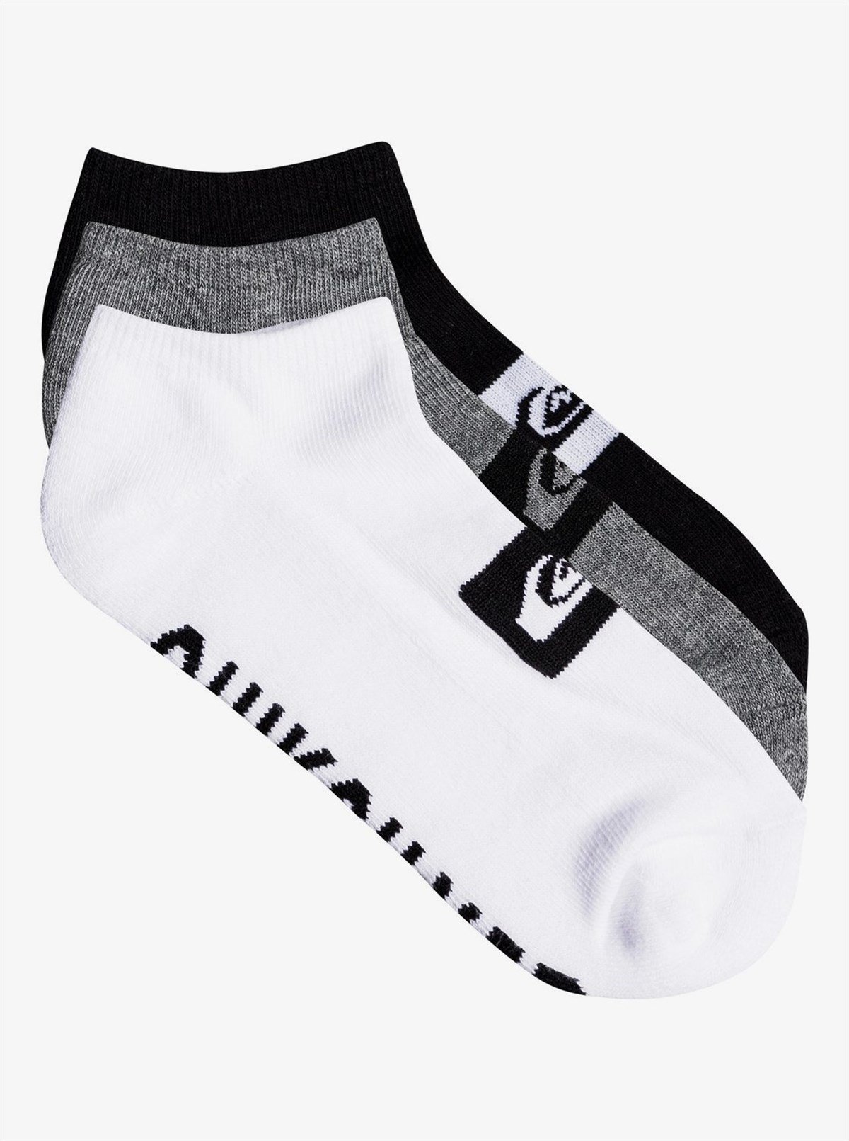 Quiksilver 3 Ankle Pack Unisex Çorap