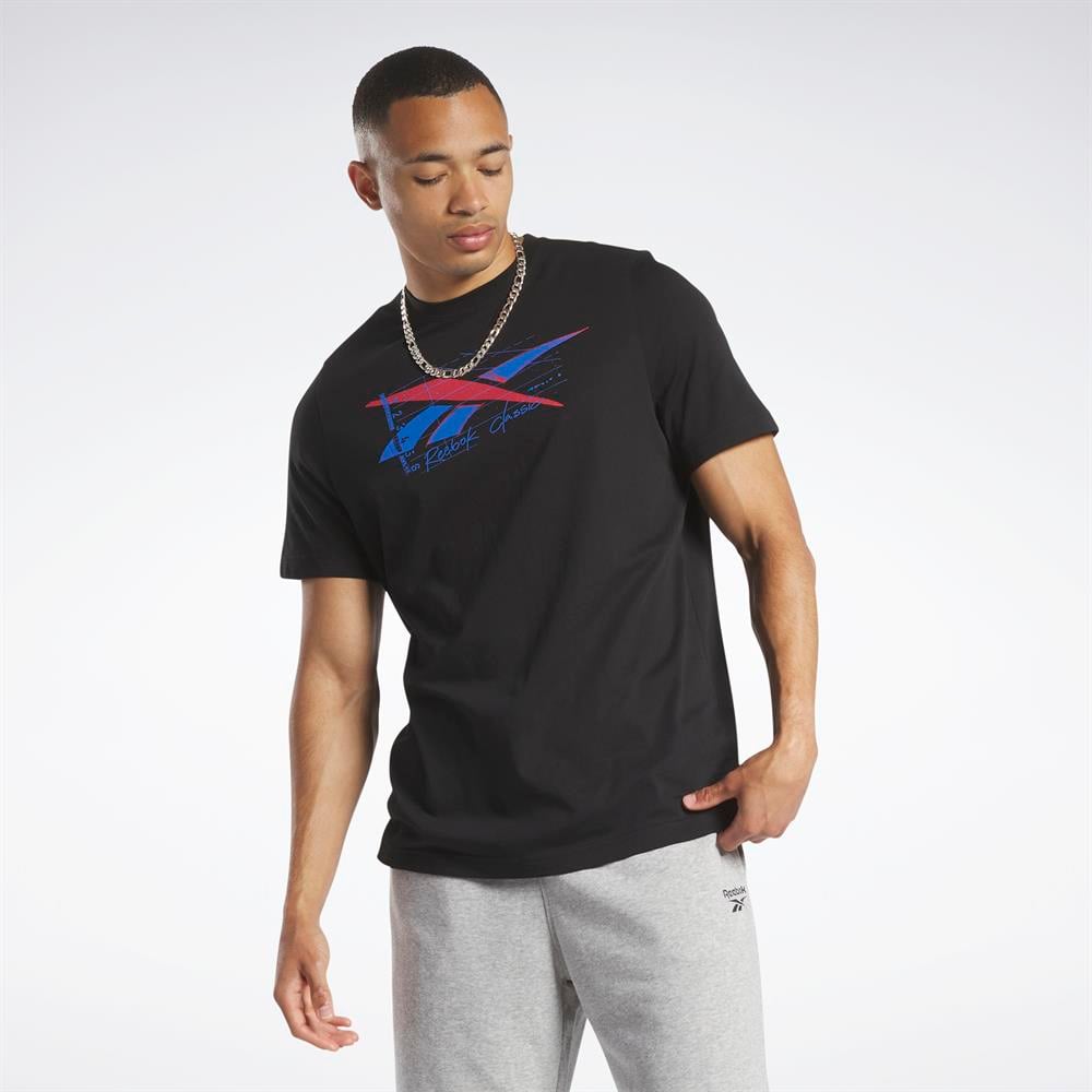 Reebok Gs Track Vector Ss Erkek Tişört