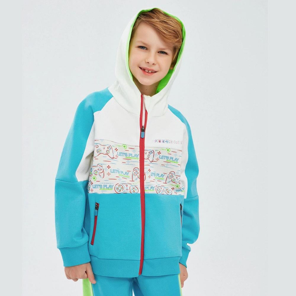 Skechers 2Xı-Lock B Full Zip Hoodie Sweatshirt Çocuk Sweat SK241075