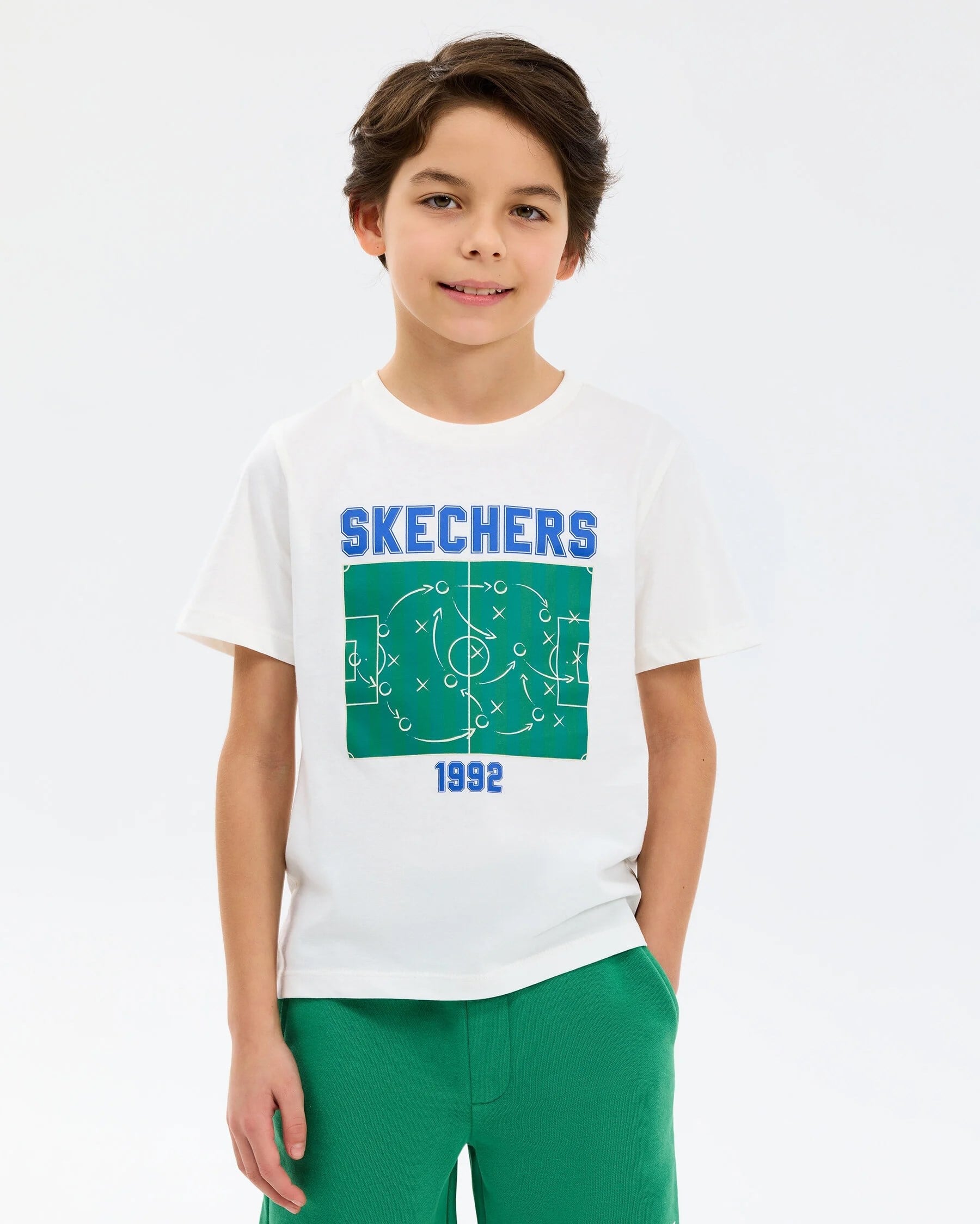 Skechers B Graphic Tee Regular Fit T-Shirt Çocuk Tişört SK2610081