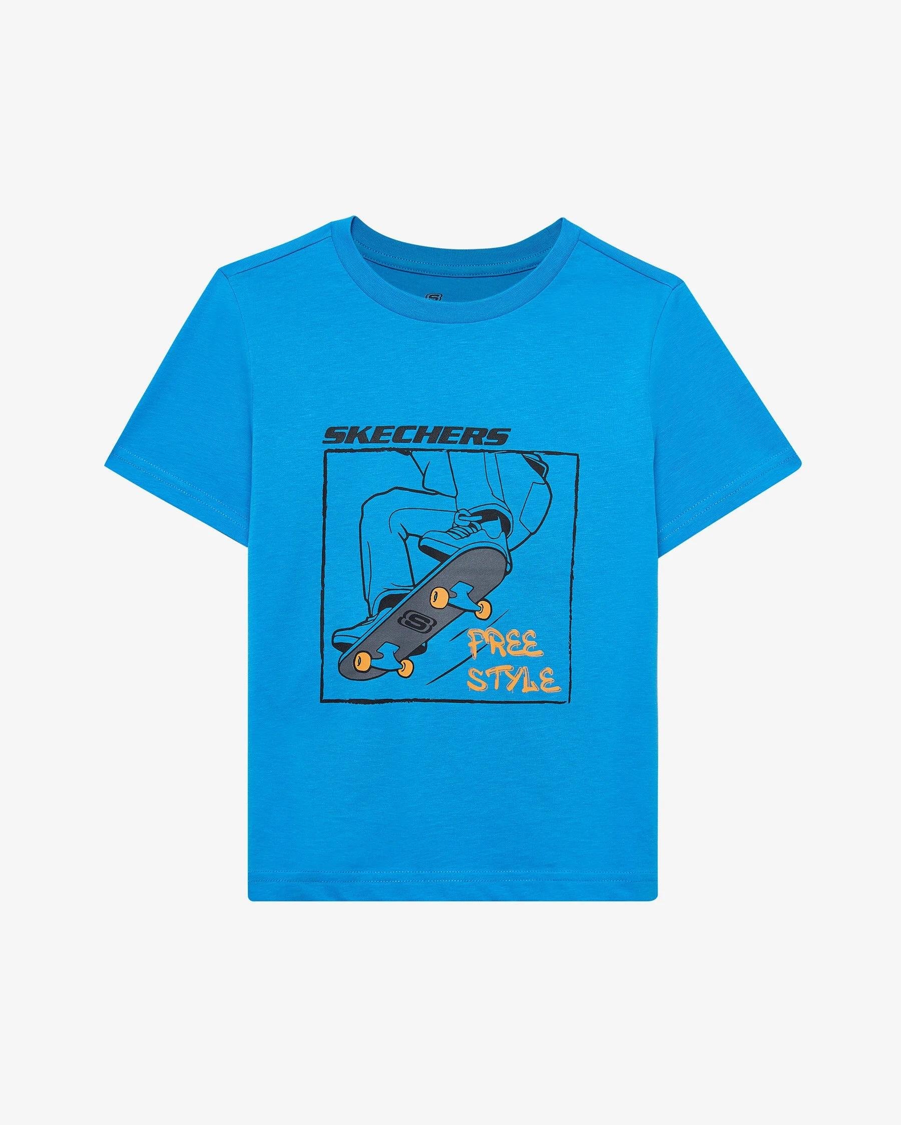 Skechers B Regular Fit Graphic Tee T-Shirt Çocuk Tişört SK2510112