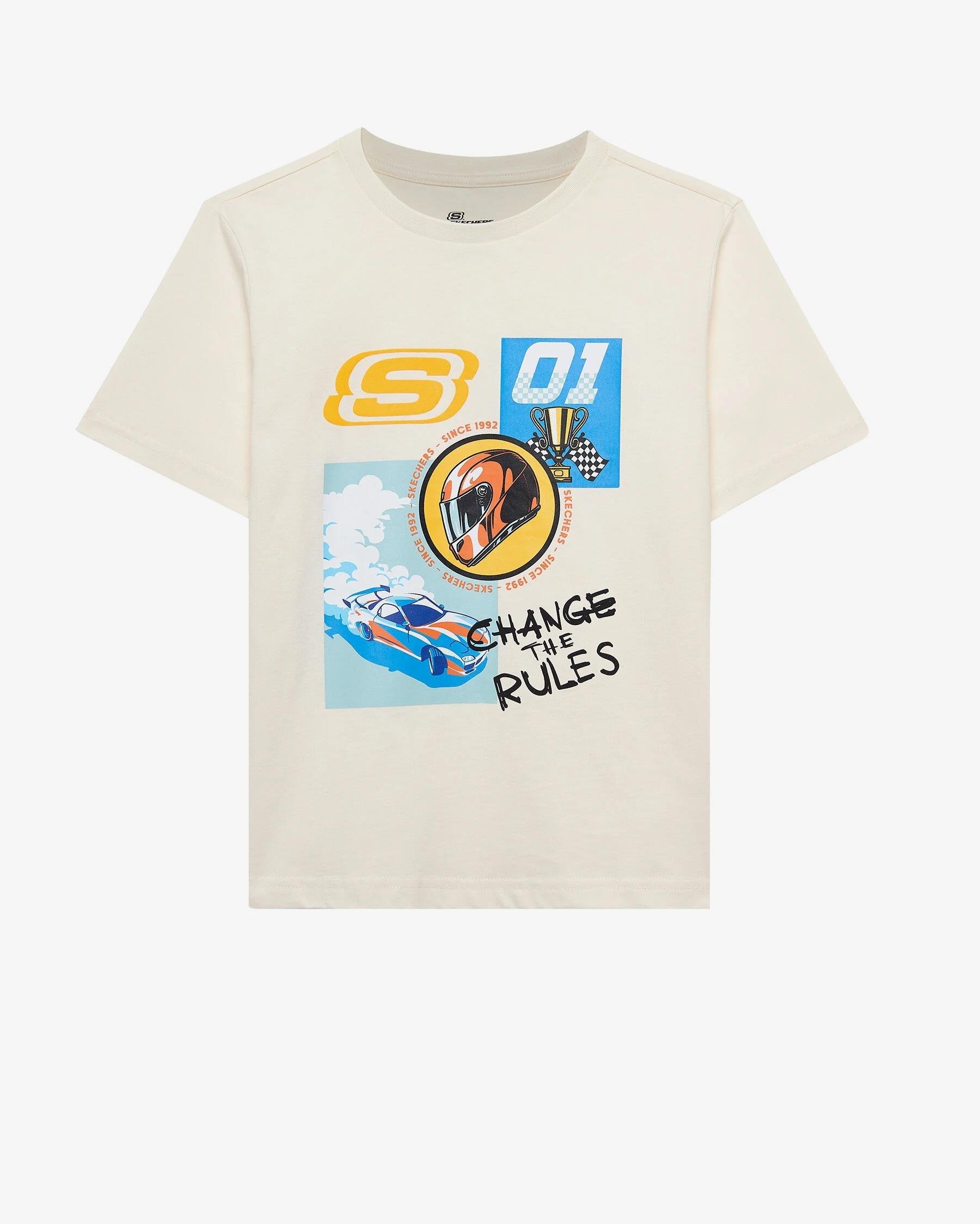 Skechers B Regular Fit Graphic Tee T-Shirt Çocuk Tişört SK2510113