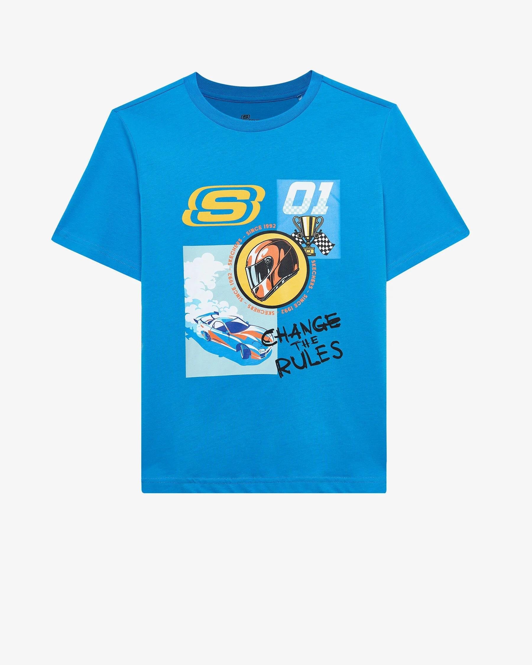 Skechers B Regular Fit Graphic Tee T-Shirt Çocuk Tişört SK2510113