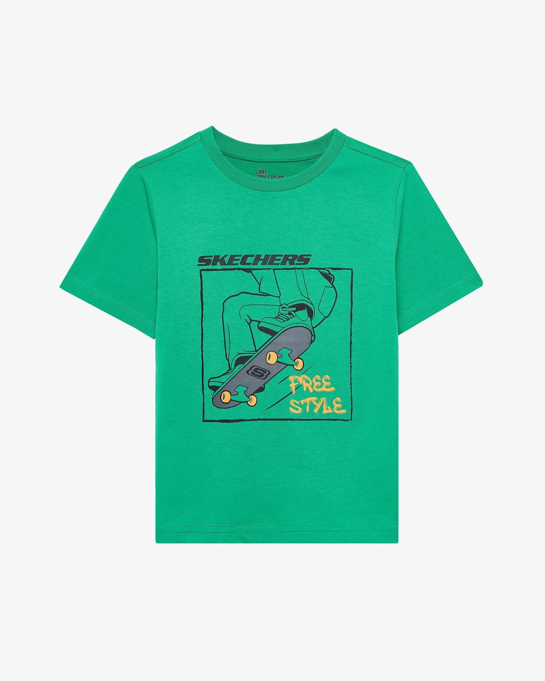 Skechers B Regular Fit Graphic Tee T-Shirt Çocuk Tişört SK2510112