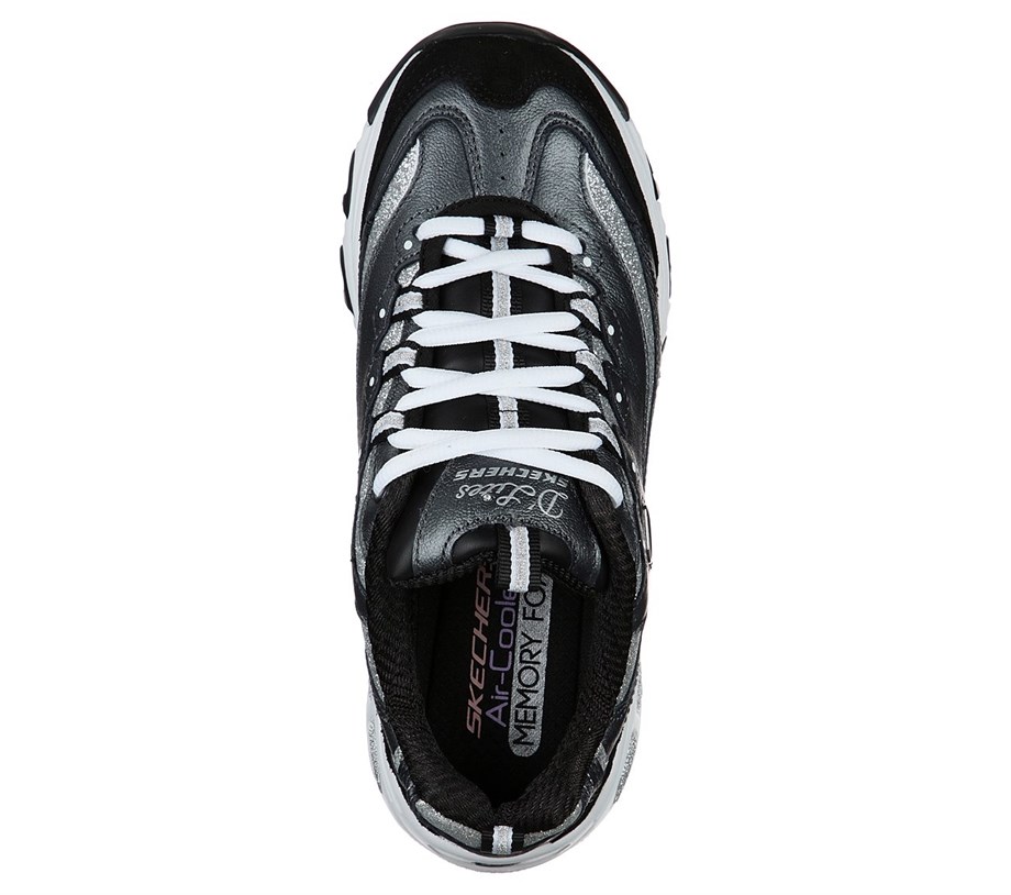 Skechers D'Lites-Glimmer Eve Kadın Spor Ayakkabısı 13155-BKSL