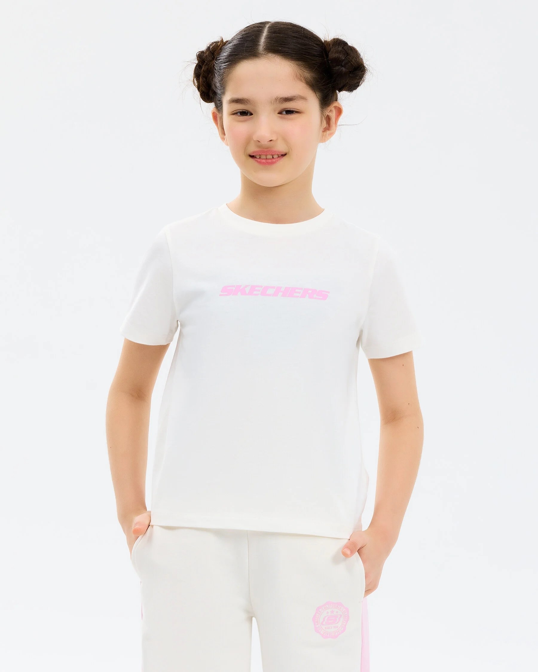 Skechers G Graphic Tee Regular T-Shirt Çocuk Tişört SK2610026