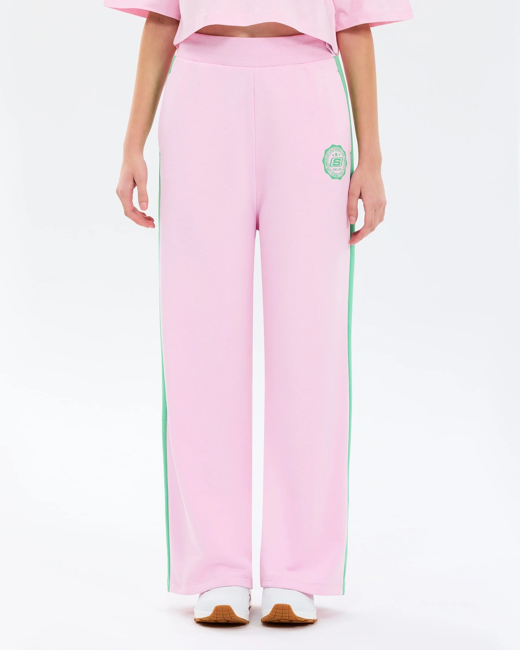Skechers G Lw Fleece Wideleg Sweatpant Çocuk Eşofman Altı SK2610030