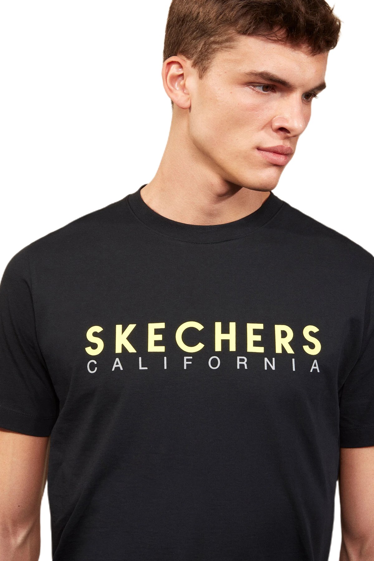 Skechers Graphic Tee M Crew Neck T-Shirt Erkek Tişört S211521-001