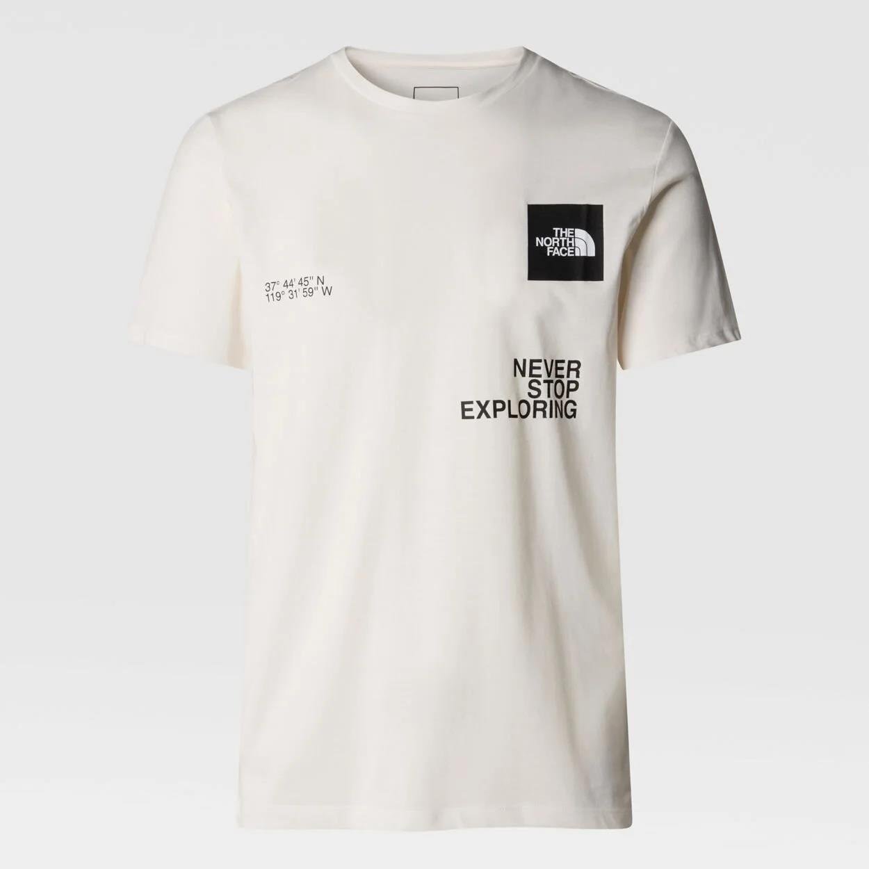 The North Face M Foundation Coordinates Graphic Tee Erkek Tişört NF0A882ZV3L1