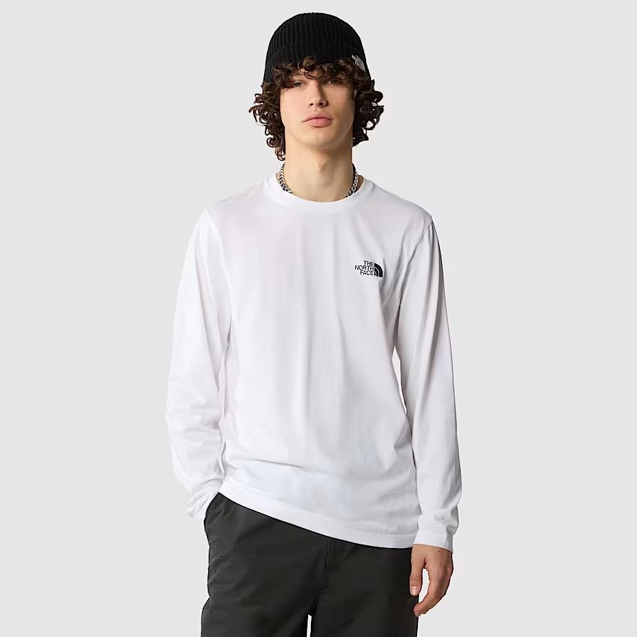 The North Face M L/S Sımple Dome Tee Erkek Tişört NF0A87QNFN41