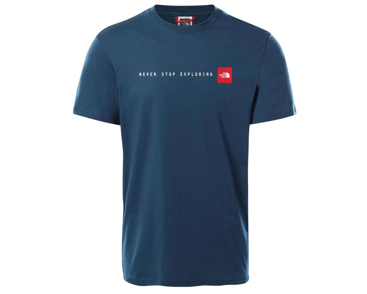 The North Face M S/S Never Stop Exploring Tee - Eu Erkek Tişört