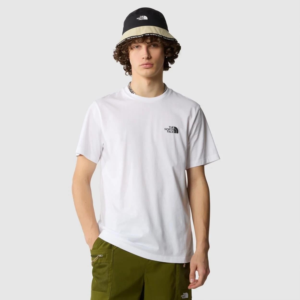 The North Face M S/S Simple Dome Tee Erkek Tişört NF0A87NGFN41