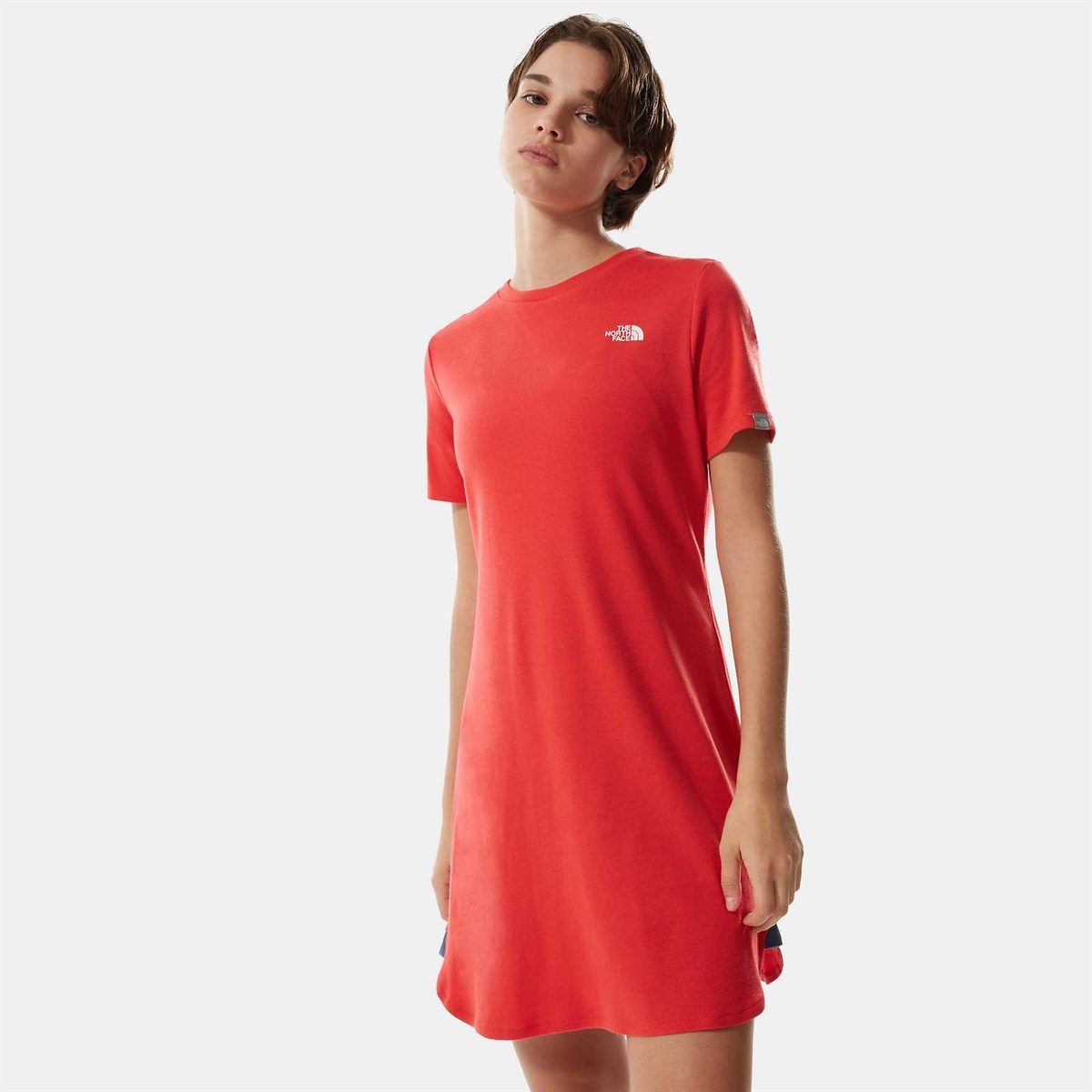 The North Face W Sımple Dome Tee Dress - Eu Kadın Tişört