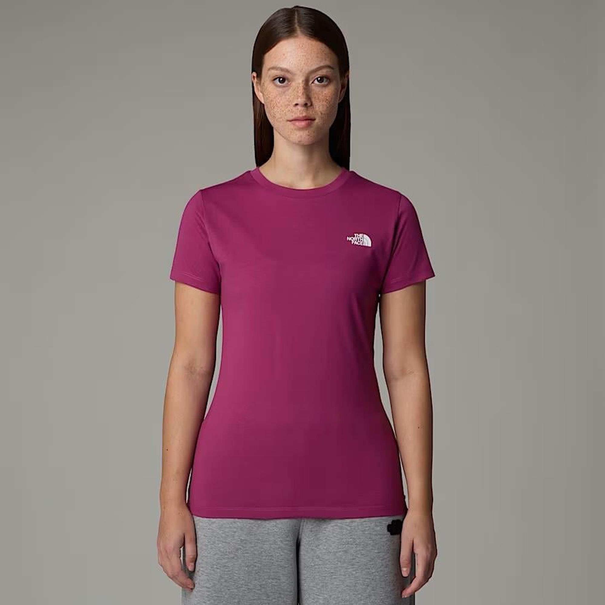 The North Face W Ss Sd Slım Tee Kadın Tişört NF0A87NH6EO1