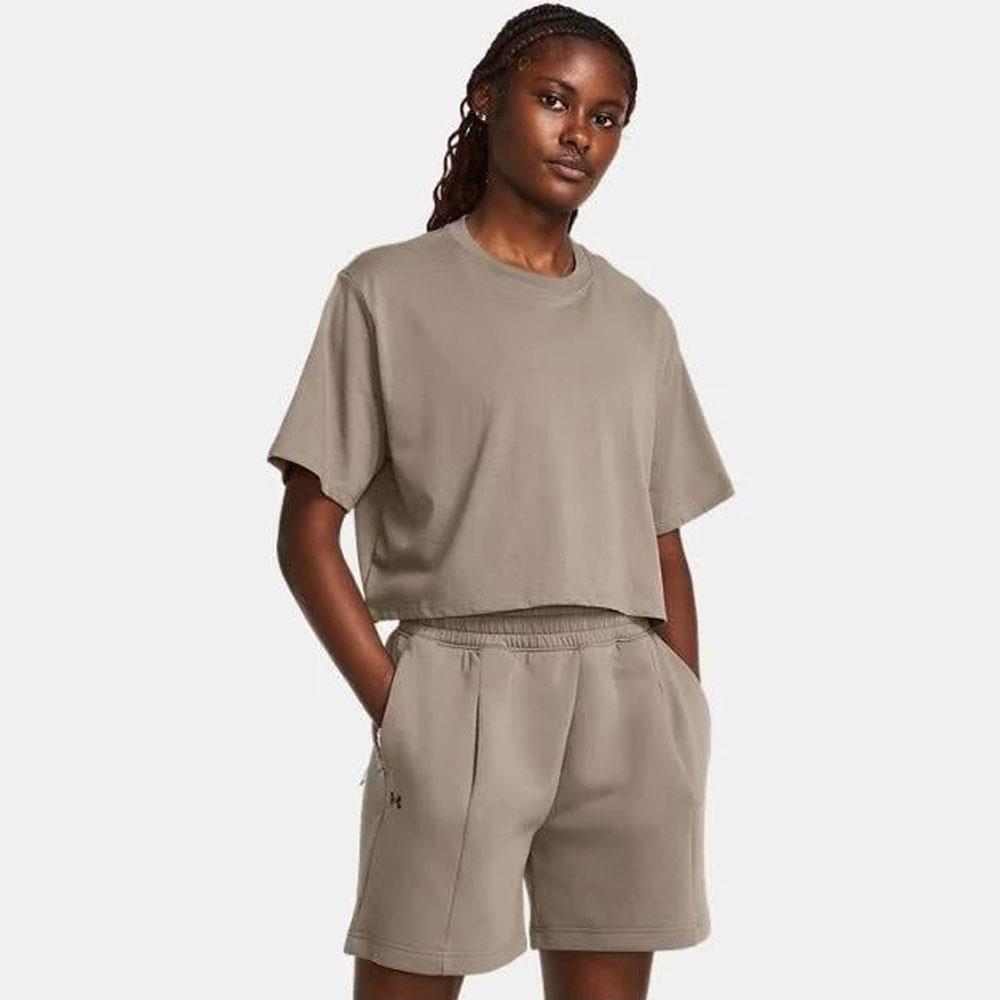 Under Armour Campus Boxy Crop Ss Kadın Tişört 1383644