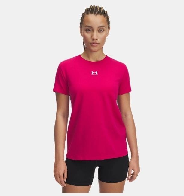 Under Armour Ua Rival Core Ss Kadın Tişört 1383648
