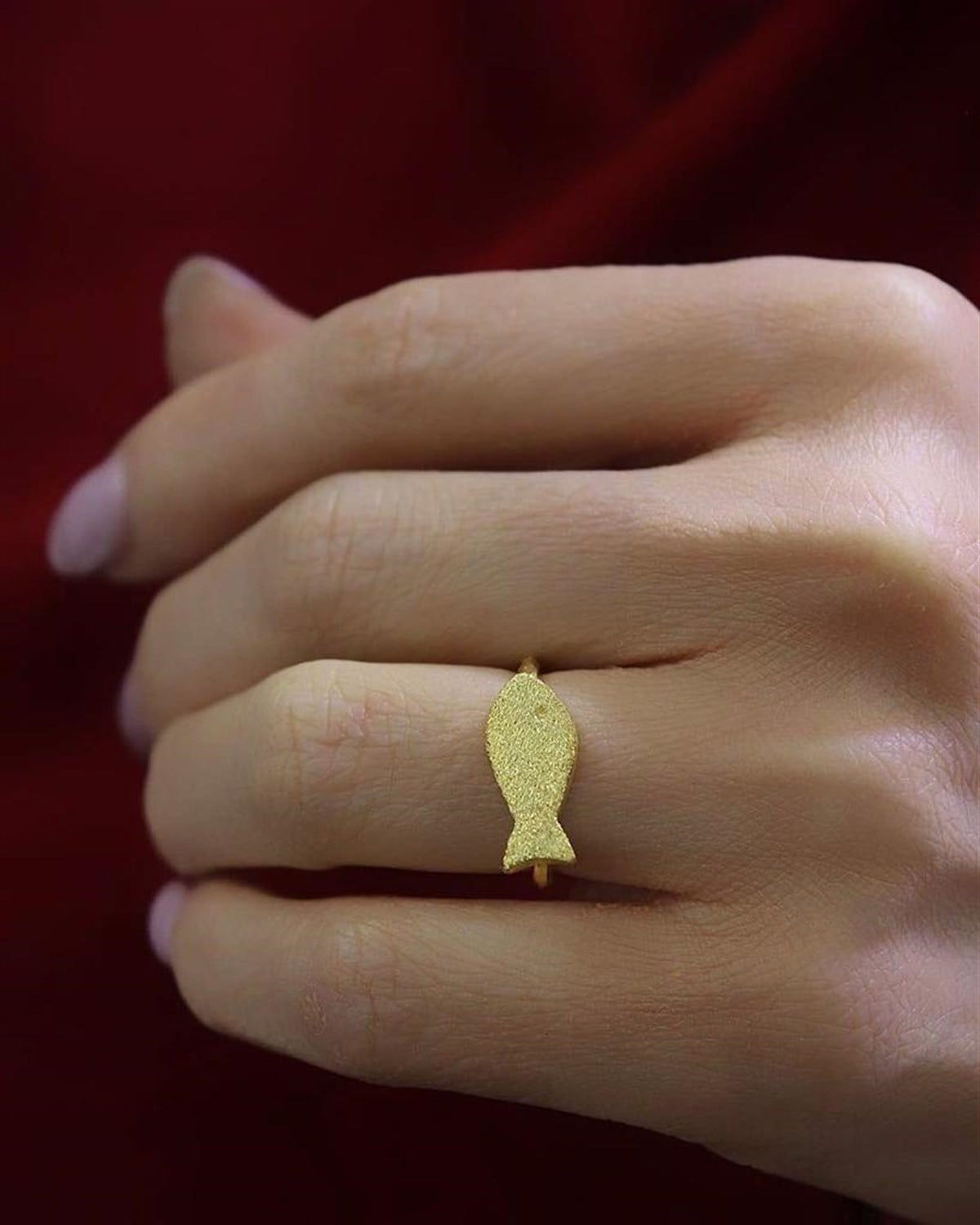 El Yapımın Balık Yüzük