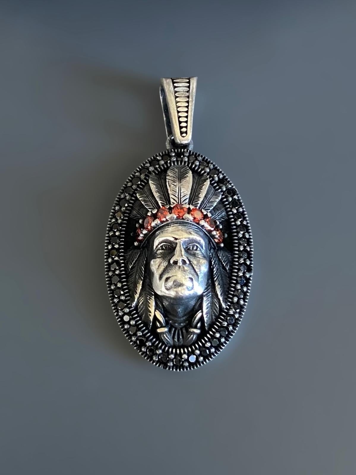 Kızılderili Kolye Ucu