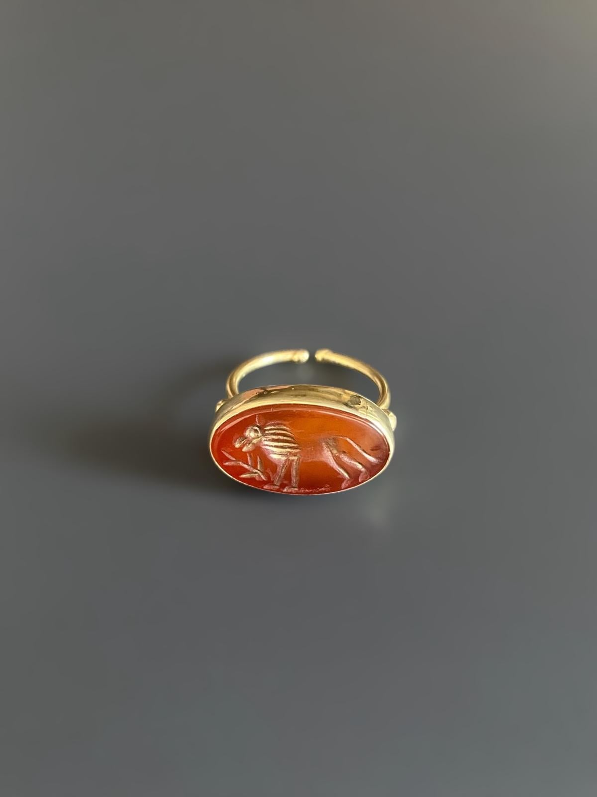 Akik Mitolojik Yüzük 1