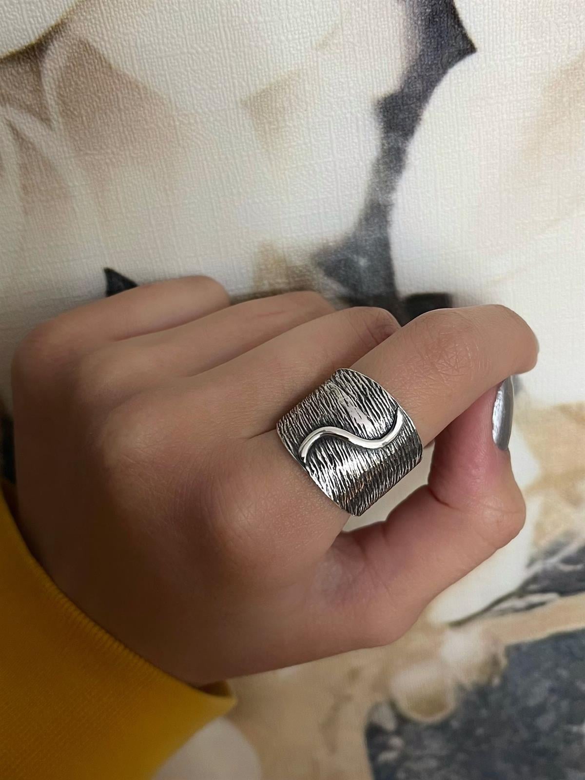 Otantik El Yapımı Yüzük