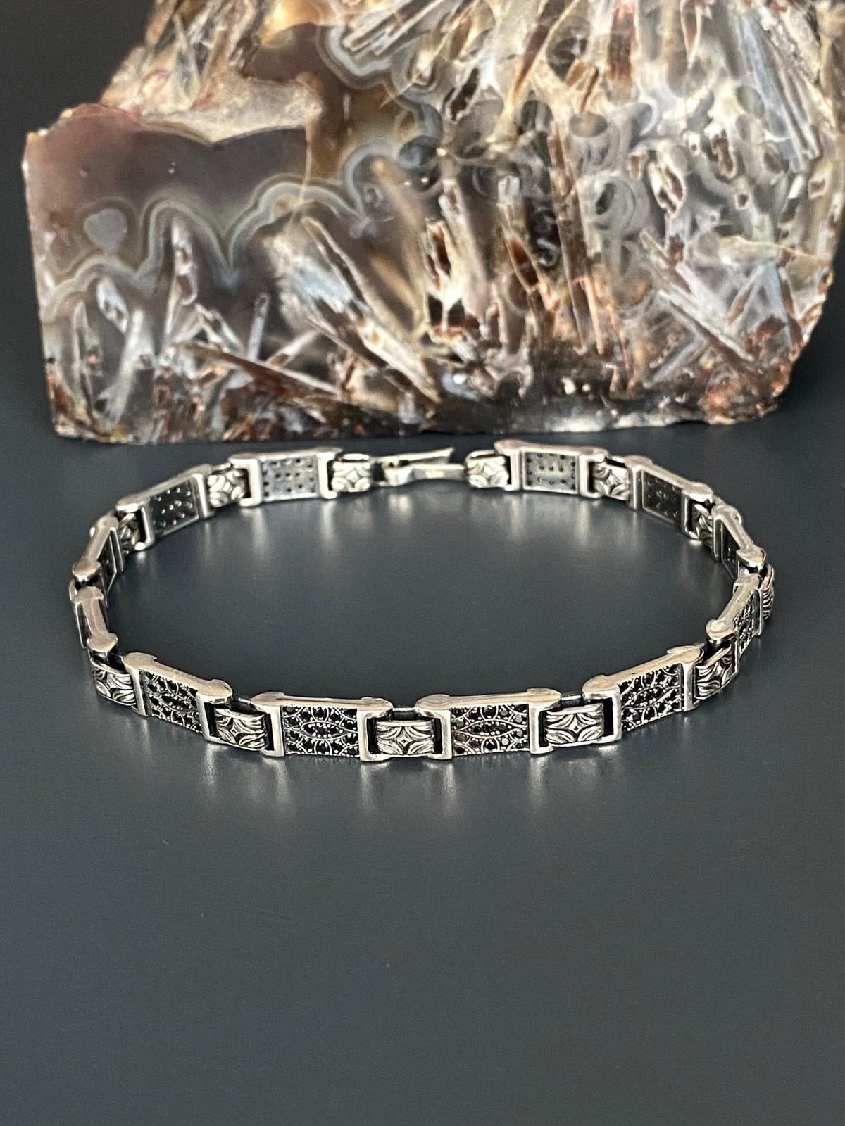 Mikro Onyx Taşlı Bileklik