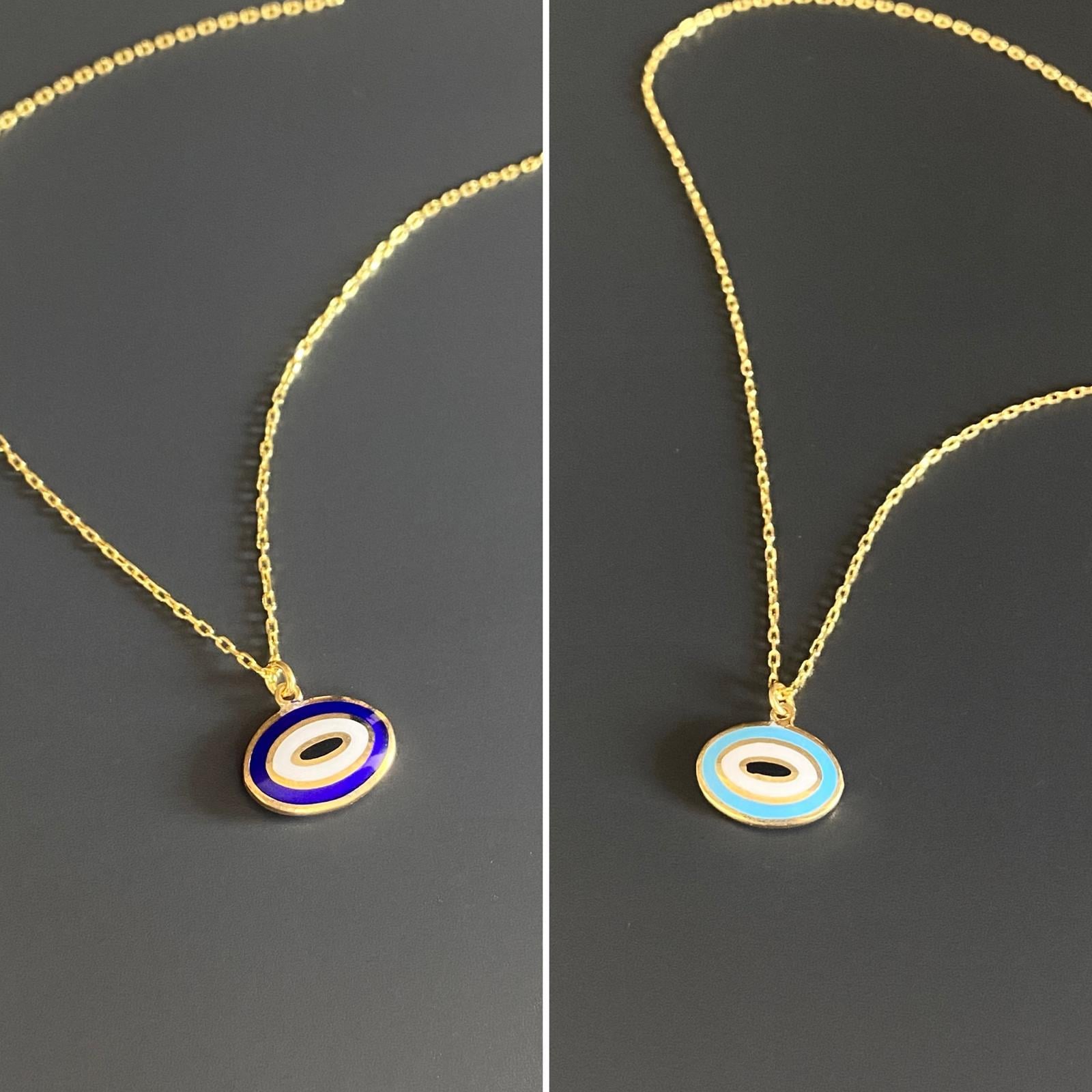 Çift Taraflı Göz Kolye 4