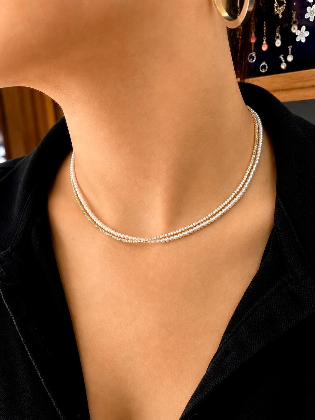 İnci Suyolu Kolye
