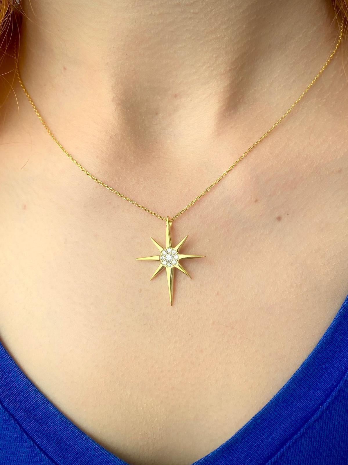 Kutup Yıdızı Kolye