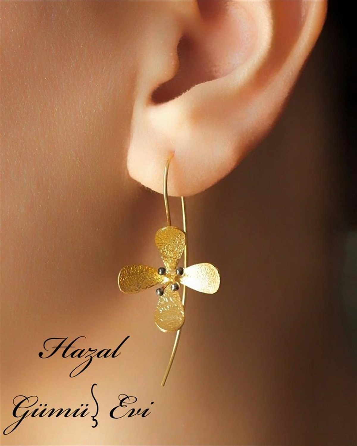 Yasemin Çiçeği Küpe 