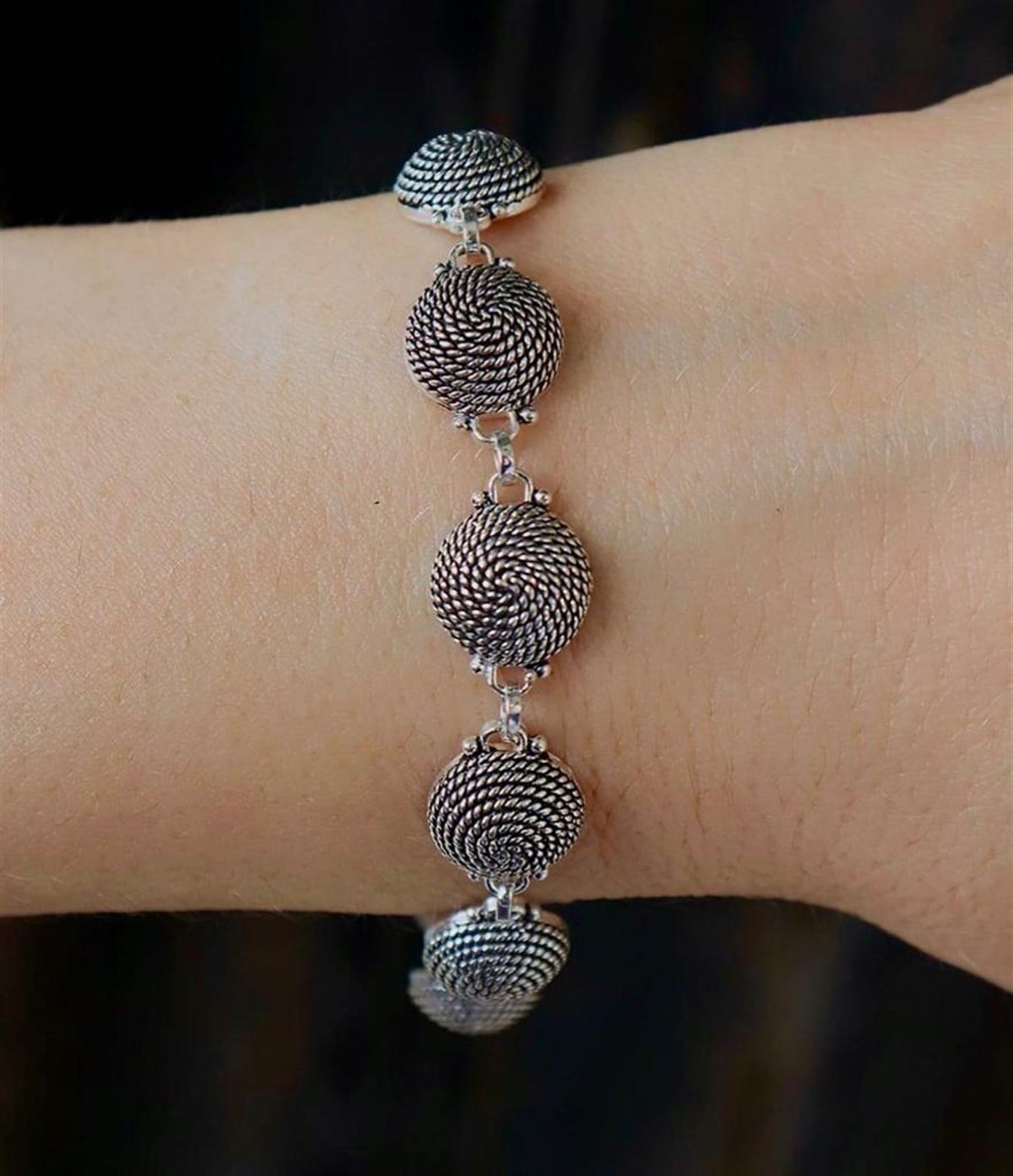 Burgu Örme Bileklik 