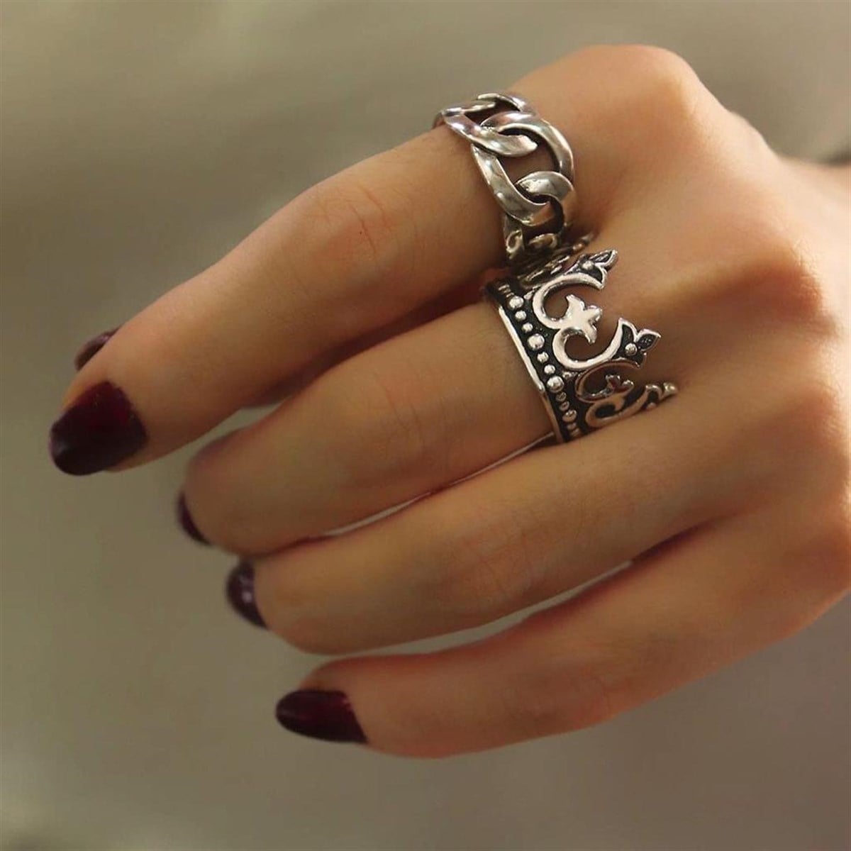 El Yapımı Taç Yüzük