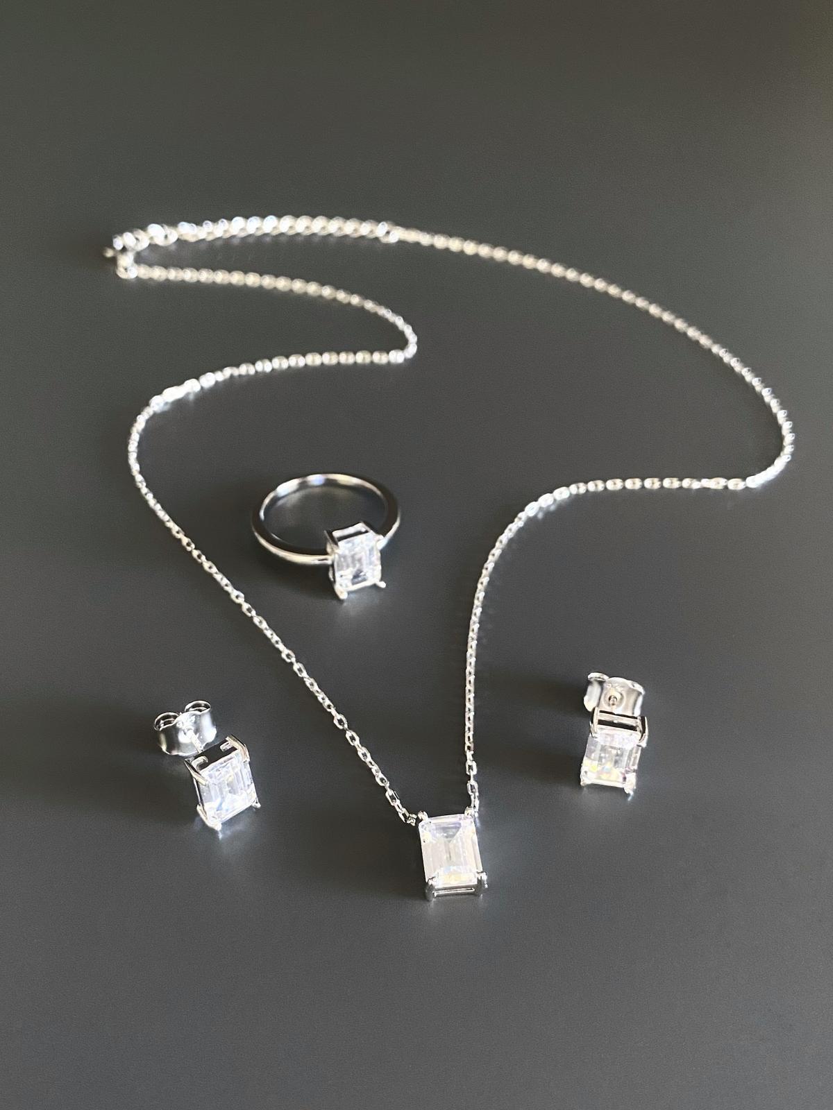 Baget Taşlı Set