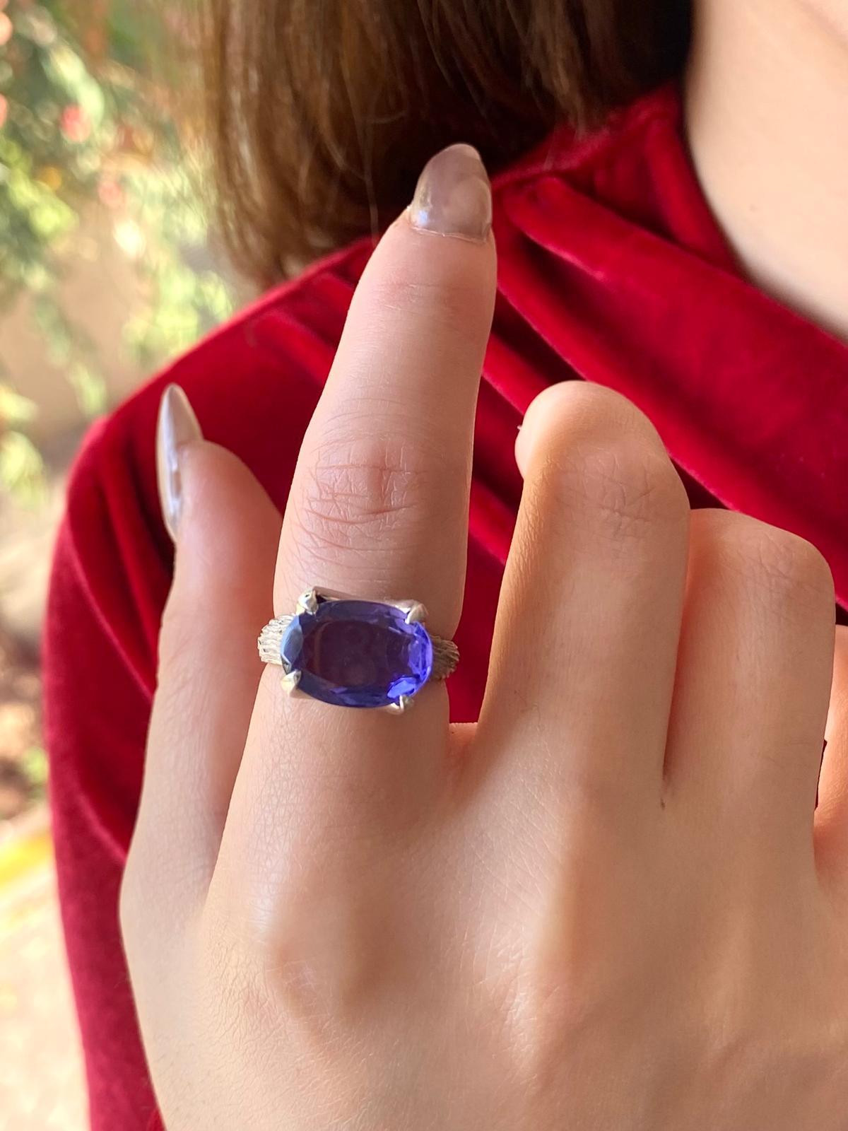 Tasarım Tanzanite Yüzük