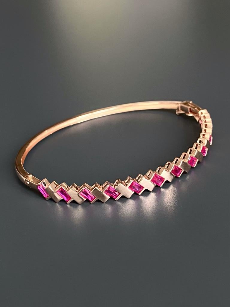 Ruby Kelepçe Bileklik