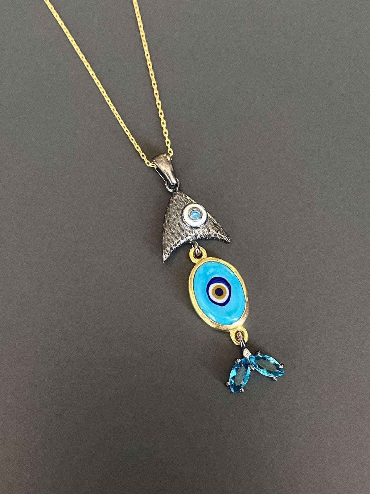 Balık Göz Kolye