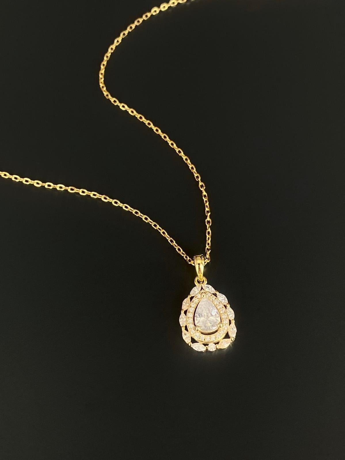 Damla İce Cut Kolye