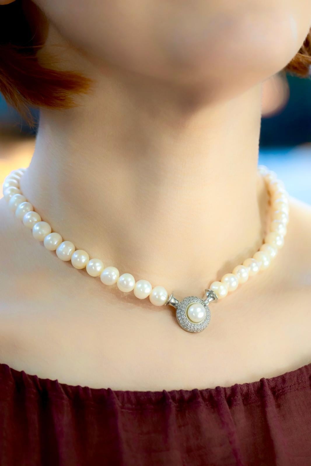İnci Dizi Kolye