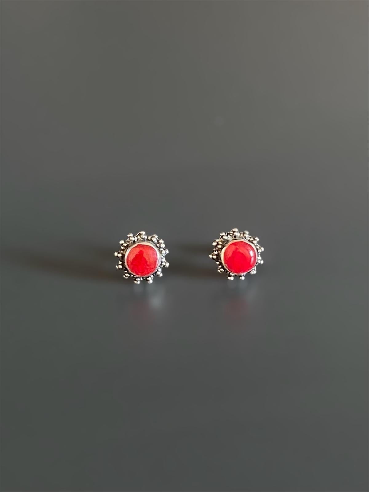 Mercan Güneş Küpe