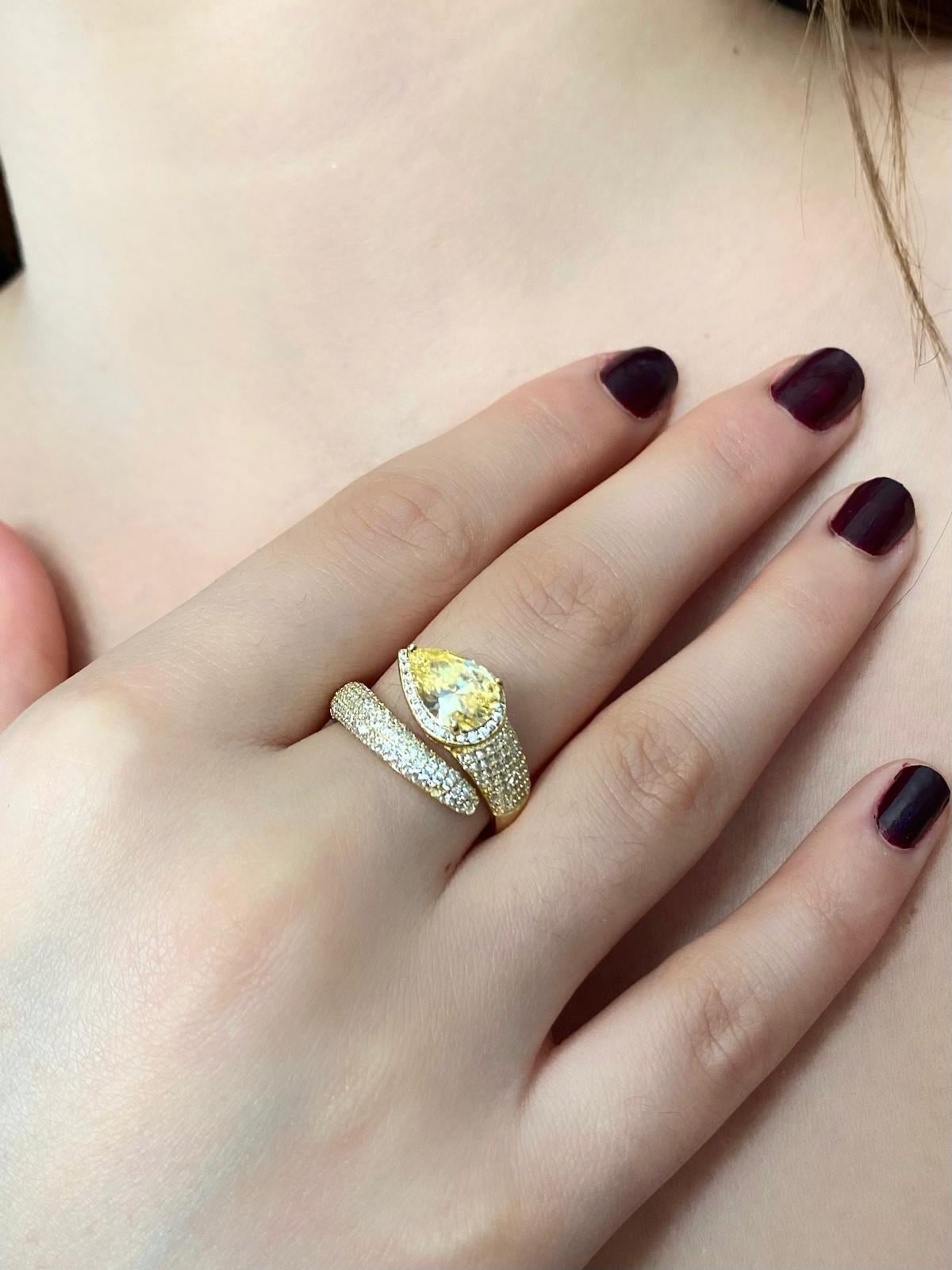 Damla Sitrin Yüzük