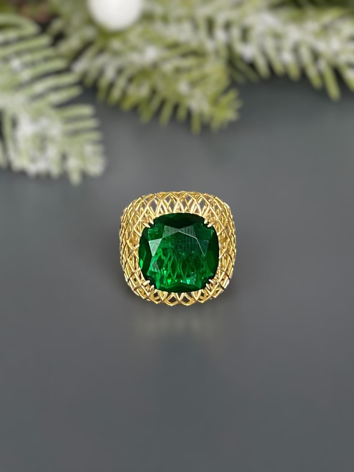 Tasarım Zebercet Taşlı Yüzük