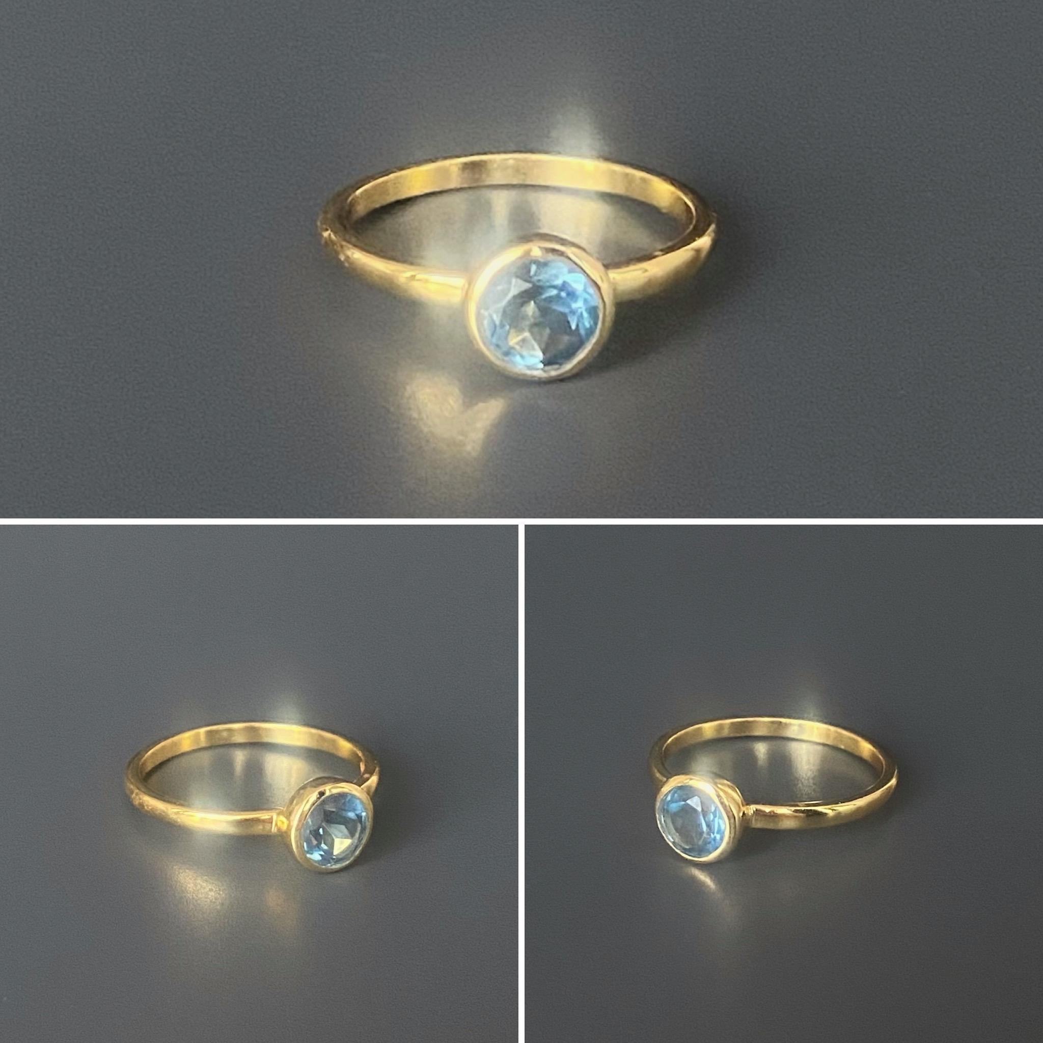 Tektaş Aquamarine Yüzük