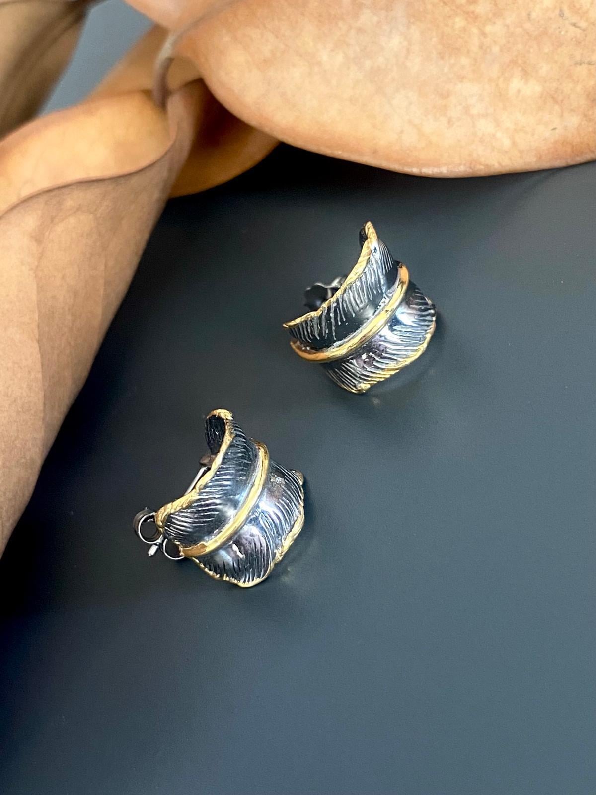 El Yapım Tüy Küpe