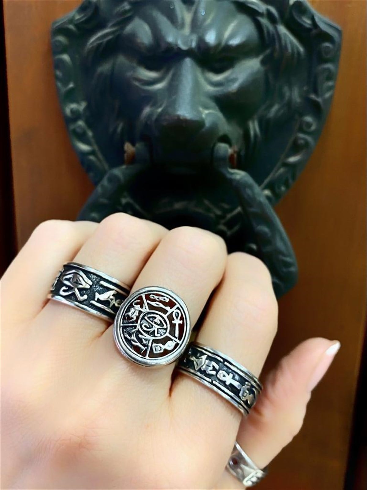 Yuvarlak Hiyeroglif Yüzük