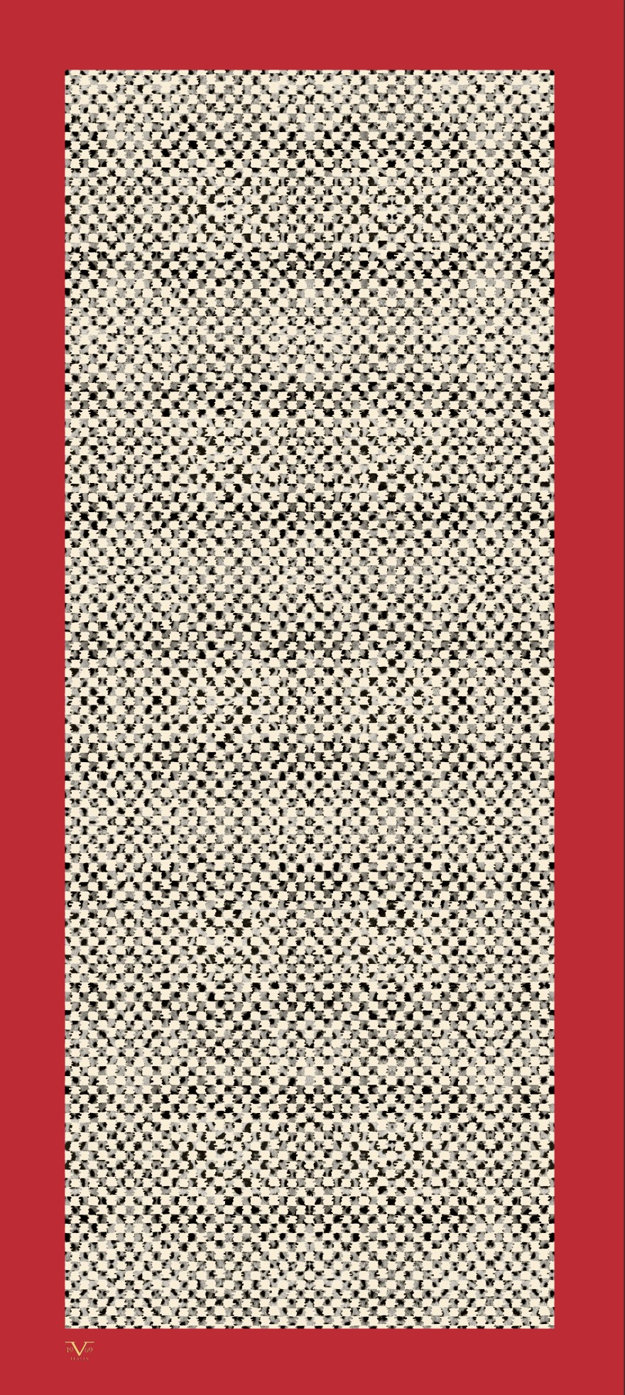 PAVIA ŞALEkose Desen Pavia Seri Şal Askısı ile Birlikte 90X200 cm