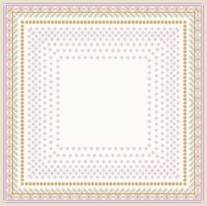 EŞARPDesenli Woolly Seri Eşarp Askısı ile Birlikte 95x95 cm