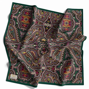 ŞALEtro Desen WOOLLY Seri Eşarp Askısı İle Birlikte 94X94 cm
