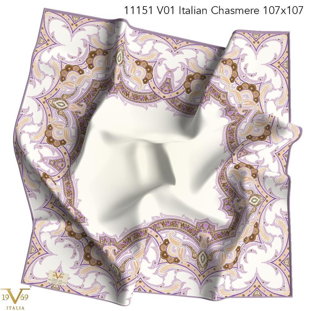 EŞARPDesenli Italian Cashmere Seri Eşarp Askısı İle Birlikte 110x110