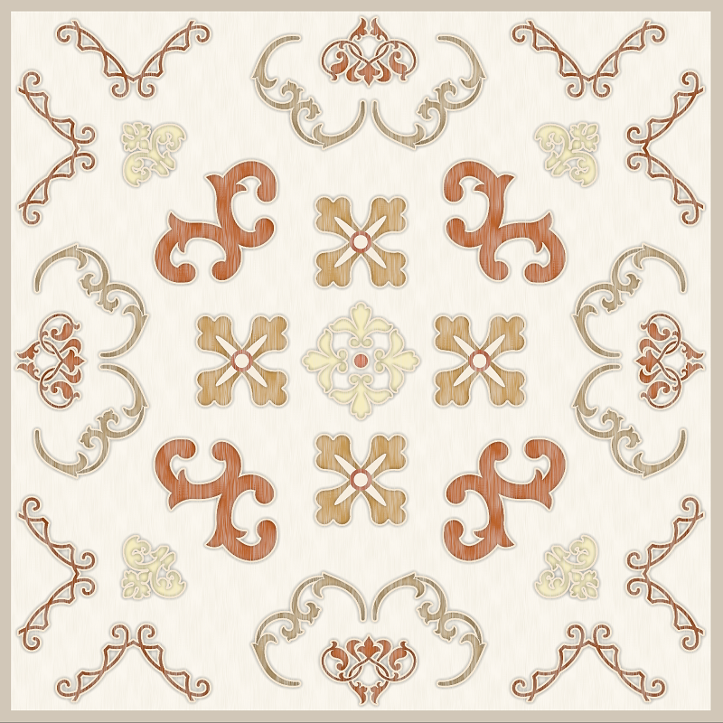 EŞARPDesenli  WOOLLY Seri Eşarp Askısı İle Birlikte 94X94 cm