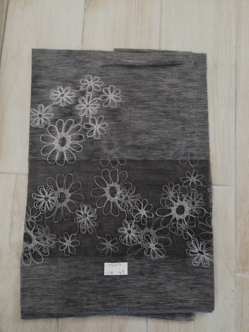 ŞALOrganze İthal İpek Cotton Seri Şal Askısı ile Birlikte 90X200 cm